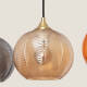 Image of Edit Klimt 3 Light Glass Bar Ceiling Pendant