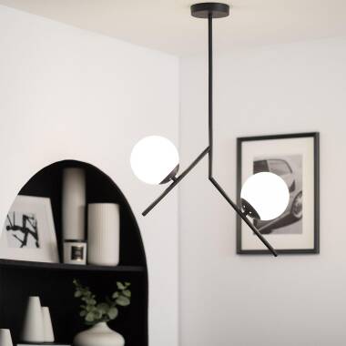 Image of Edit Balts 2 Arm Ceiling Pendant Light
