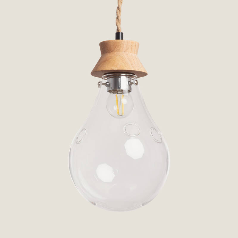 Image of Edit Kathu Glass Ceiling Pendant Light