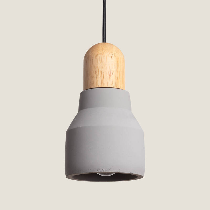 Image of Edit Luster Concrete Ceiling Pendant Light