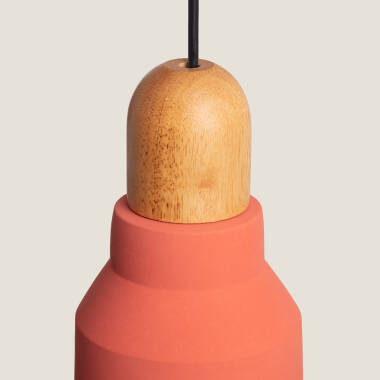 Image of Edit Luster Concrete Ceiling Pendant Light