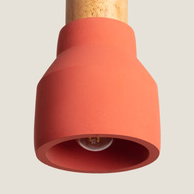 Image of Edit Luster Concrete Ceiling Pendant Light