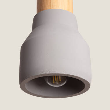 Image of Edit Luster Concrete Ceiling Pendant Light