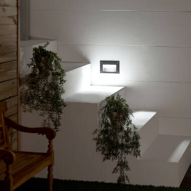 Image of Edit Mystic LED Recessed Outdoor Wall Light