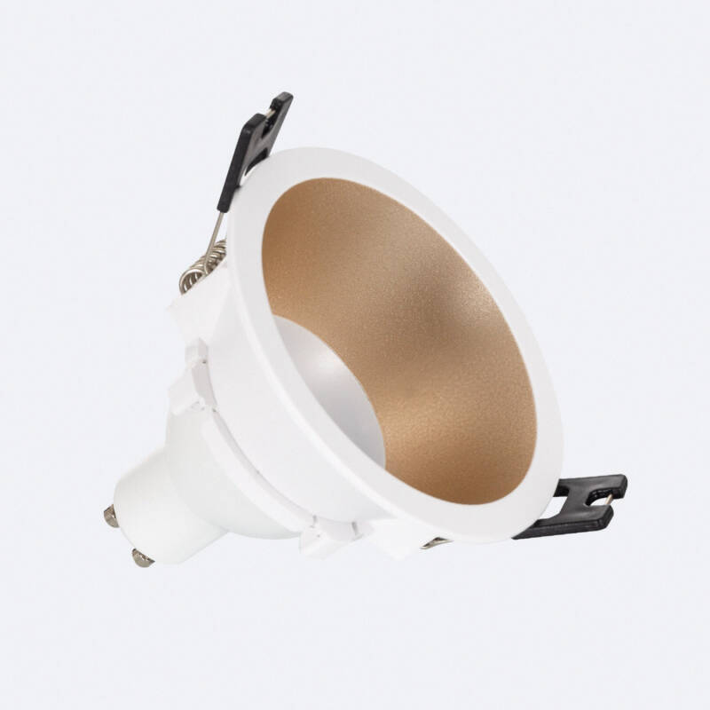 Image of Cone Downlight Bezel Cutout 75mm with 6W LED Bulb - GU10