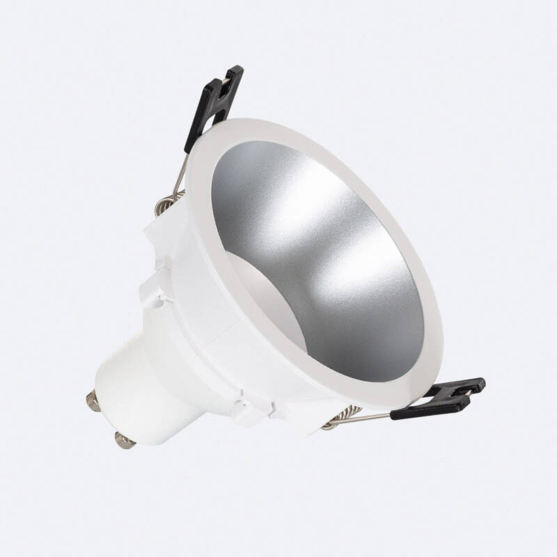 Image of Cone Downlight Bezel Cutout 75mm with 6W LED Bulb - GU10