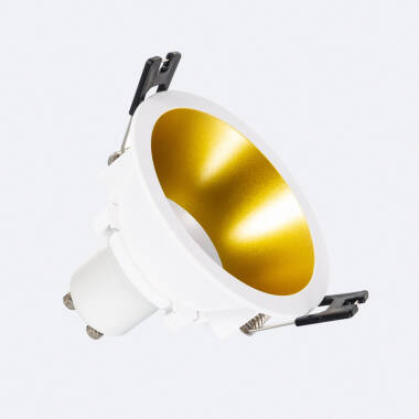 Cone Downlight Bezel Cutout 75mm with 6W LED Bulb - GU10