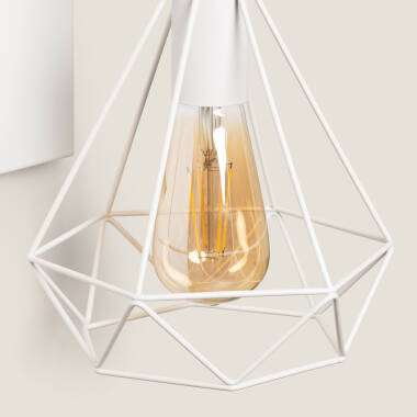 Image of Edit Sardo Geometric Wall Light With Wood Detail- Black