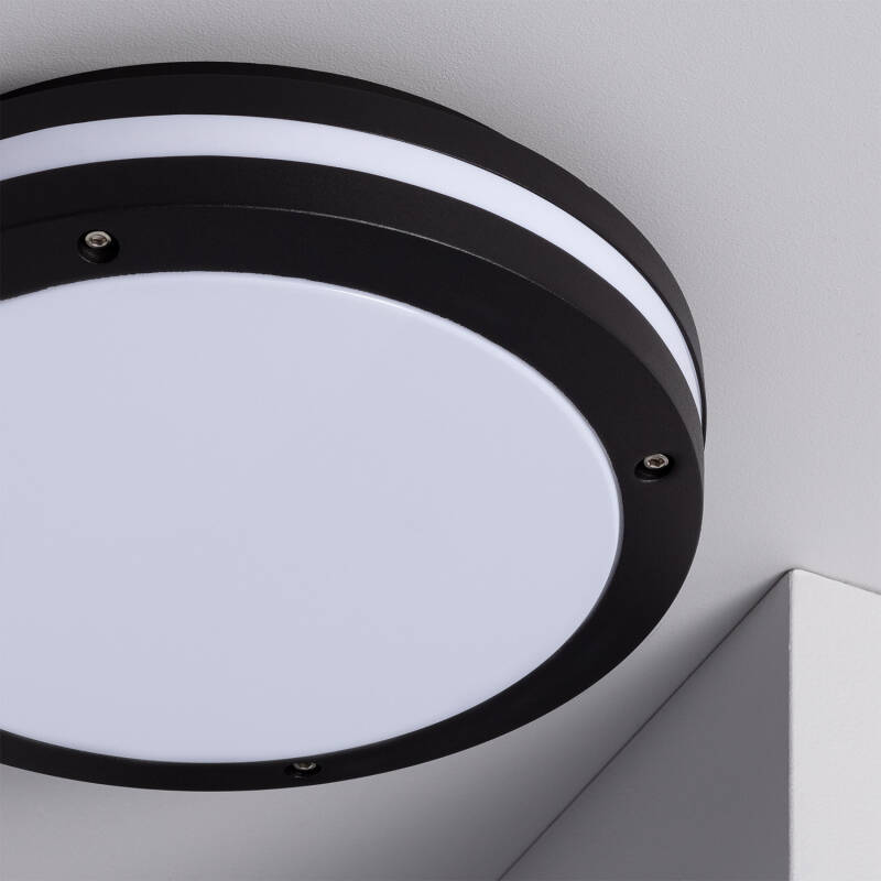 Image of Corso 300 Round LED Outdoor Flush Ceiling Light