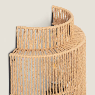 Image of Edit Kirito Rope Flush Wall Light with Plug