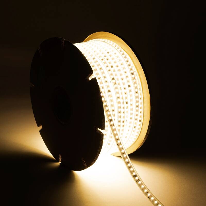 Image of 50M IP67 220V Silicone Flex Dimmable Cool White 4000K SMD LED Strip Kit