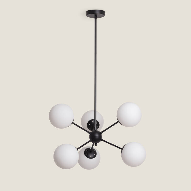 Image of Edit Balts 6 Arm Ceiling Pendant Light