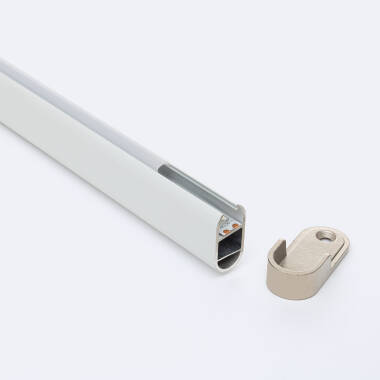 Image of Wardrobe Rail Aluminium Profile for LED Strip
