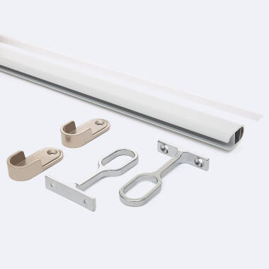 Image of Wardrobe Rail Aluminium Profile for LED Strip