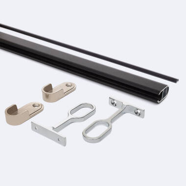 Image of Wardrobe Rail Aluminium Profile for LED Strip
