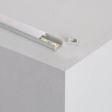 Image of Surface Mounted Aluminium Profile with Continuous Cover