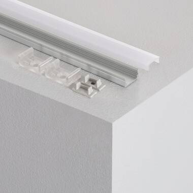 Image of Surface Mounted Aluminium Profile with Continuous Cover