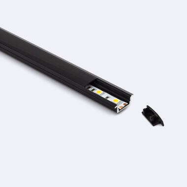 Image of Recessed Aluminium Profile with Continuous Cover for LED