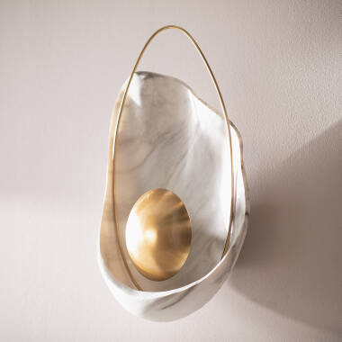 Image of Edit Sandy Flush Wall Light