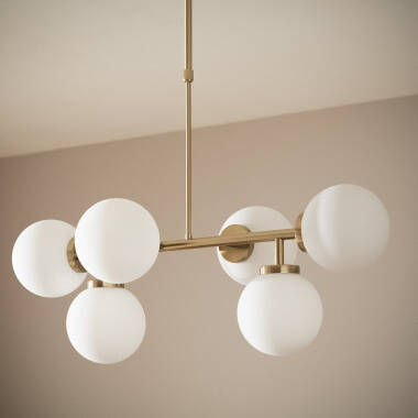Image of Edit Lautrec 6 Light Ceiling Bar Pendant Light