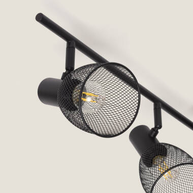 Image of Edit Grid 6 Light Adjustable Ceiling Spotlight Bar