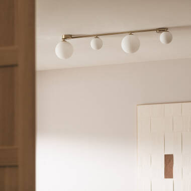 Image of Edit Amatler 4 Light Flush Ceiling Light