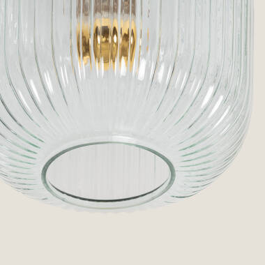 Image of Edit Anfora Glass Flush Ceiling Light