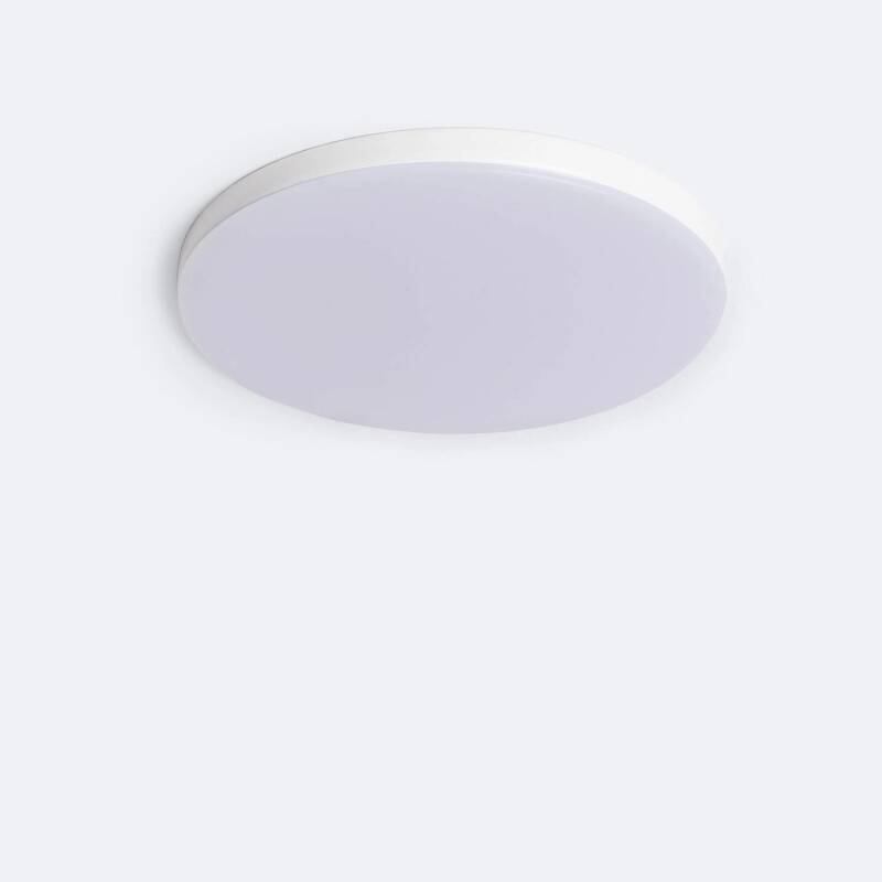 Image of Slim Round 7W LED Flush Ceiling Light LIFUD Cutout Ø85mm