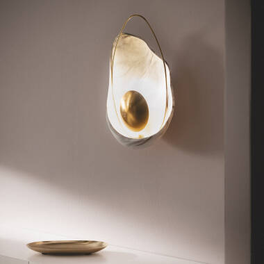 Image of Edit Sandy Flush Wall Light