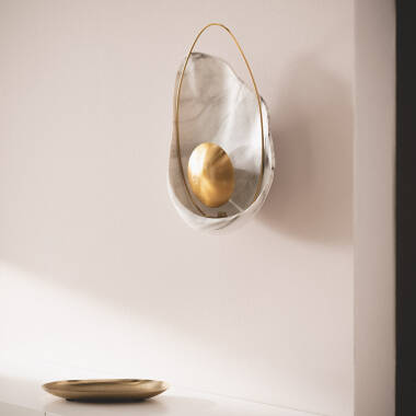Image of Edit Sandy Flush Wall Light