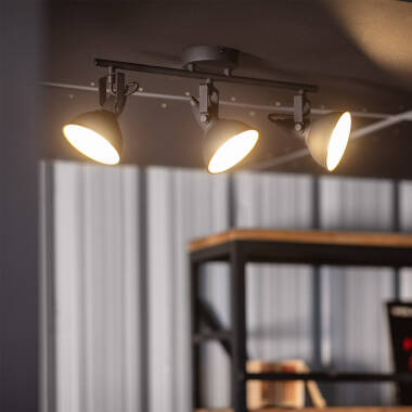 Image of Edit Emer 3 Light Ceiling Spotlight Bar