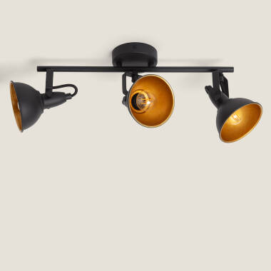 Image of Edit Emer 3 Light Ceiling Spotlight Bar