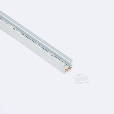 Image of Surface Mounted Aluminium Profile with Continuous Cover for LED Strip