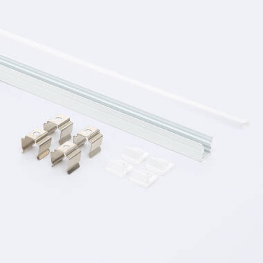 Image of Surface Mounted Aluminium Profile with Continuous Cover for LED Strip