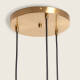 Image of Edit Oto Glass 3 Light Cascade Ceiling Pendant