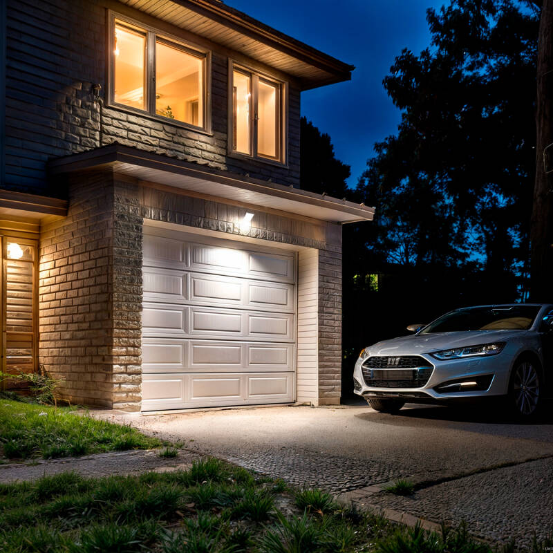 Image of 10W LED Floodlight 900lm Glass IP65