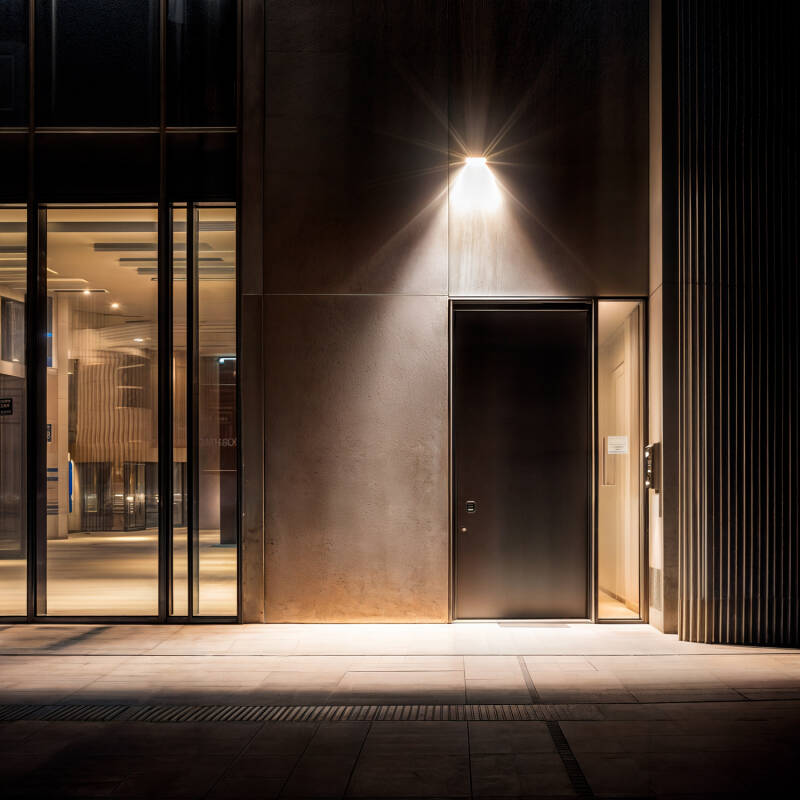 Image of 20W LED Floodlight 2000lm Glass IP65