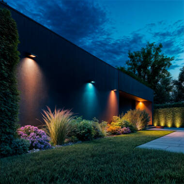 Image of 10W Dimmable RGB LED Floodlight 1350lm PRO