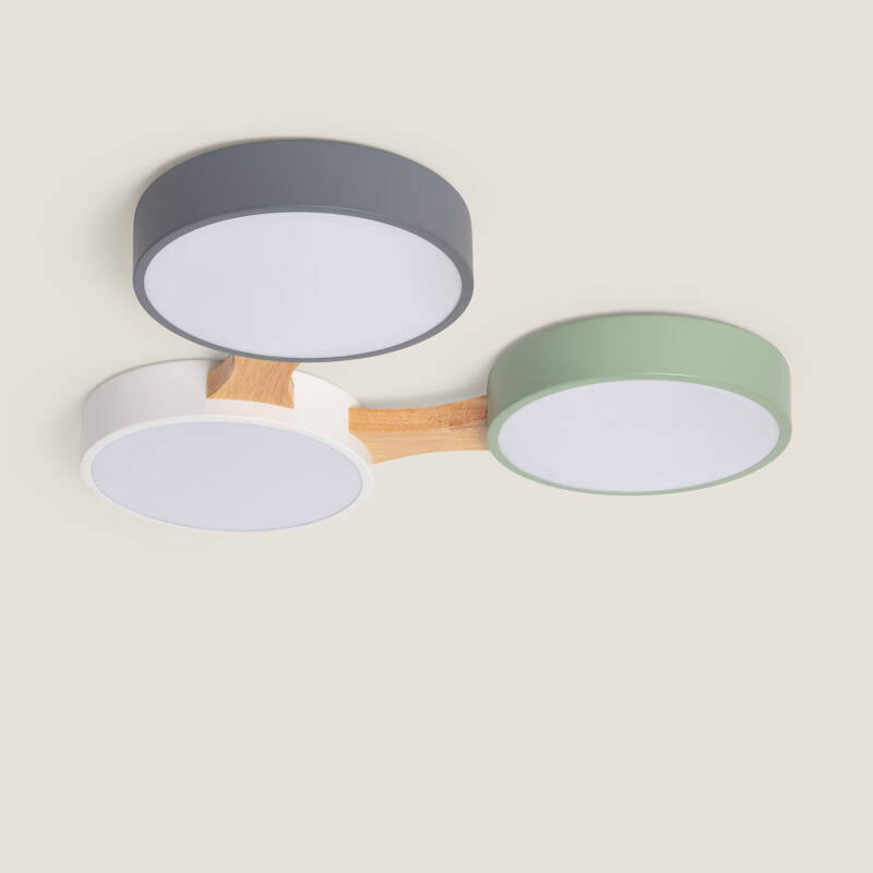 Image of Edit Sams 30W Colour Selectable LED Flush Ceiling Light