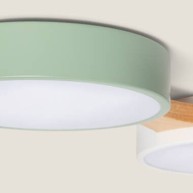 Image of Edit Sams 30W Colour Selectable LED Flush Ceiling Light