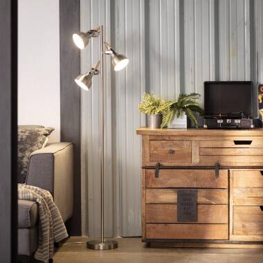 Image of Edit Emer 3 Light Floor Lamp