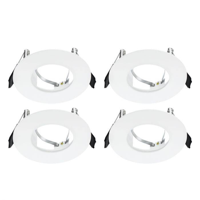 Image of Integral EvoFire Fire Rated Low Profile Fixed Downlight - White