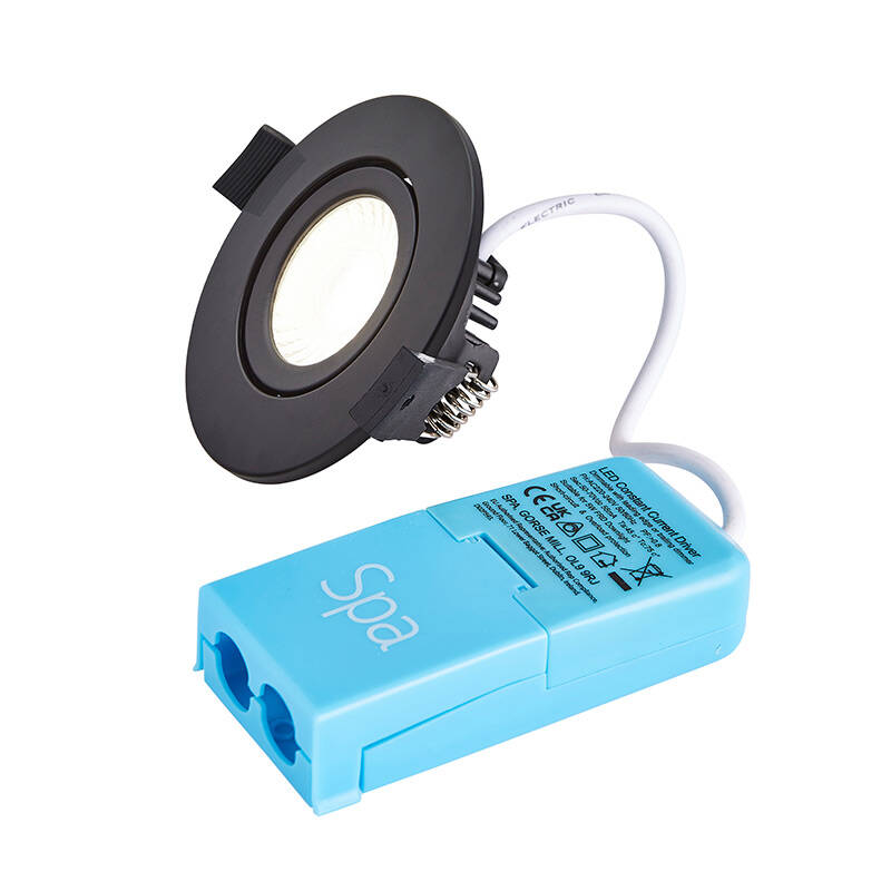 Image of Forum Spa 5W Cool White LED Dimmable IP65 Fire Rated Adjustable Downlight