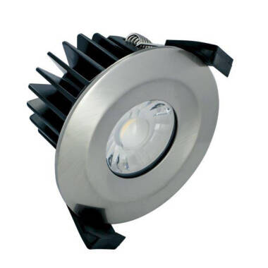 Integral 10W Dimmable Cool White LED Fire Rated Low Profile Fixed Downlight