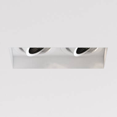 Astro Trimless Slimline Rectangle Adjustable Twin Downlight