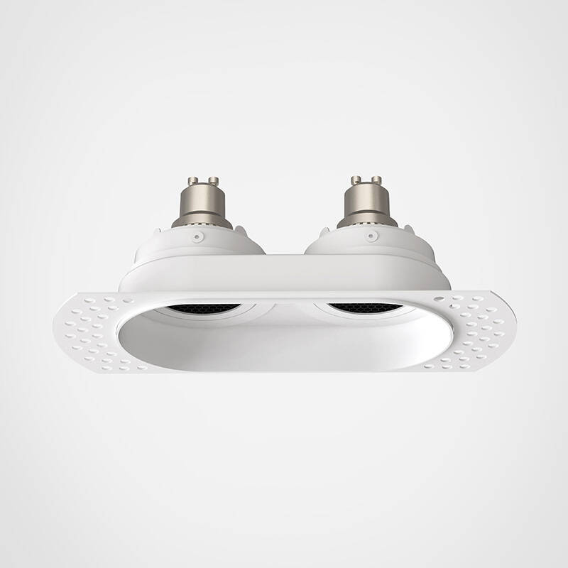 Image of Astro Trimless Slimline Rectangle Adjustable Twin Downlight