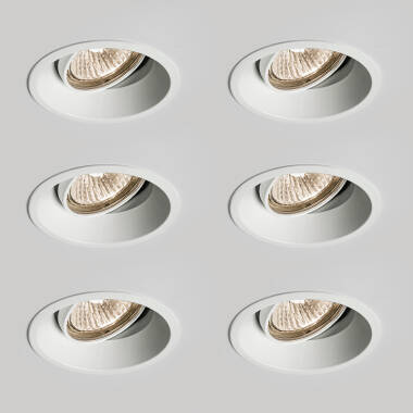Astro Minima Deep Recessed Adjustable Fire Rated Downlight - Pack of 6