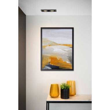 Image of Lucide Chimney Square Adjustable Twin Downlight