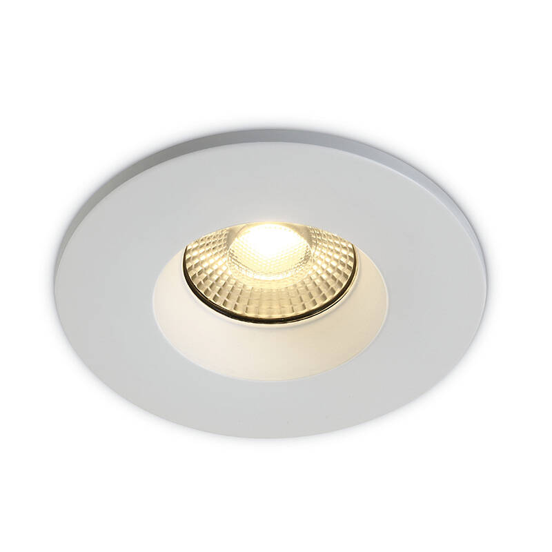 Image of Perform 7W Colour Selectable Triac Dimmable LED Fire Rated Fixed Recessed Downlight