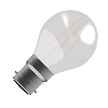 Bell 4W 470lm LED Decorative Filament Satin Golfball Bulb - Bayonet Cap